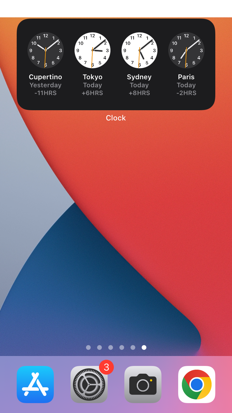 Displaying Two Time Zones on iPhone