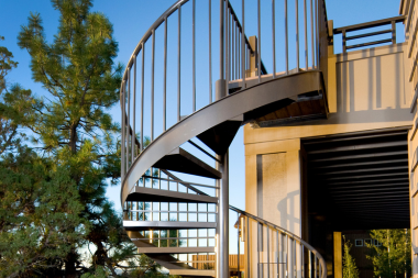 top deck stair designs and materials metal spiral stairs design custom built michigan