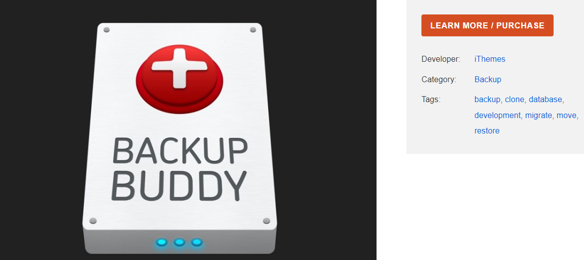 BackupBuddy Plugin