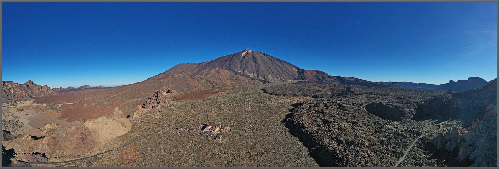 Panoramic view of Mt. Tiede