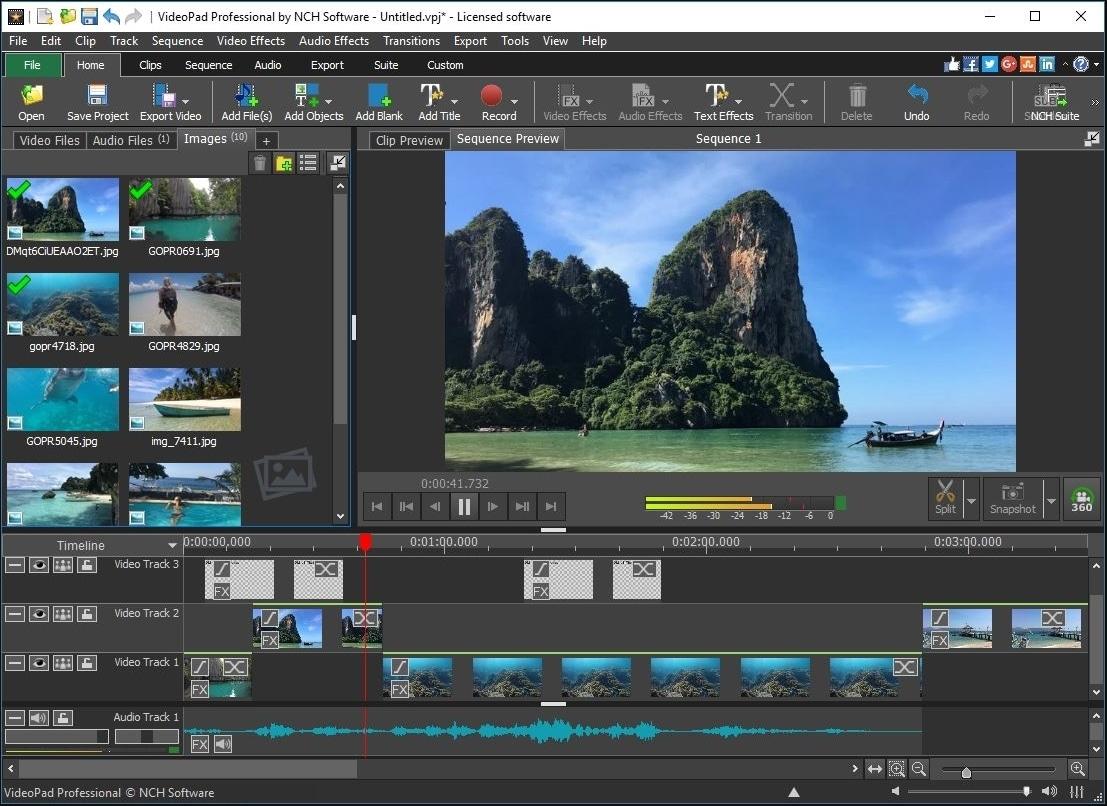 Videopad Video Editor for youtube
