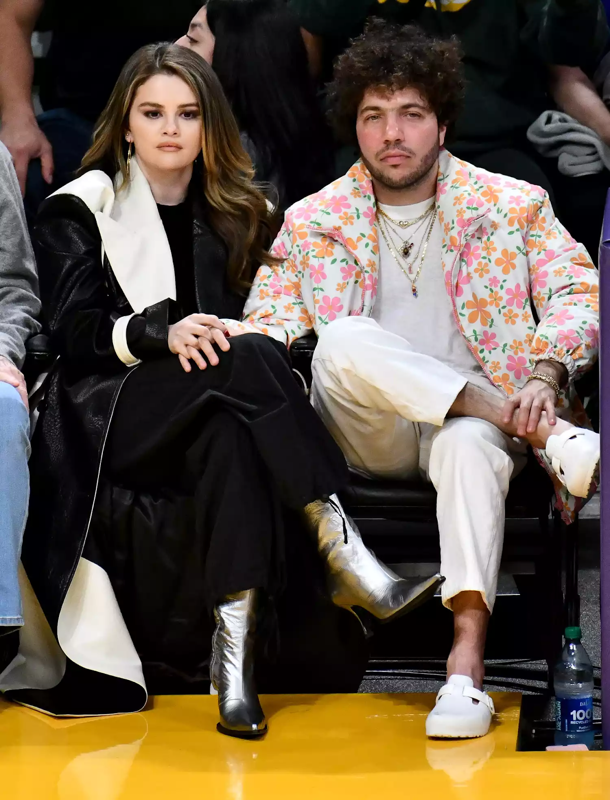 Selena Gomez Benny Blanco Lakers 