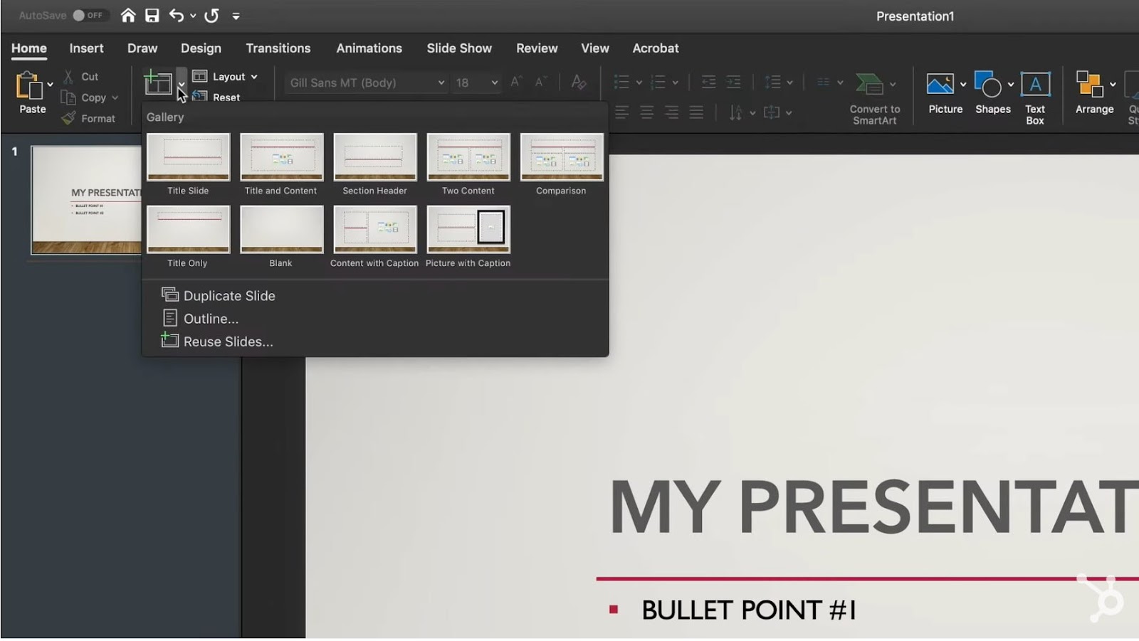 how i make a presentation in powerpoint