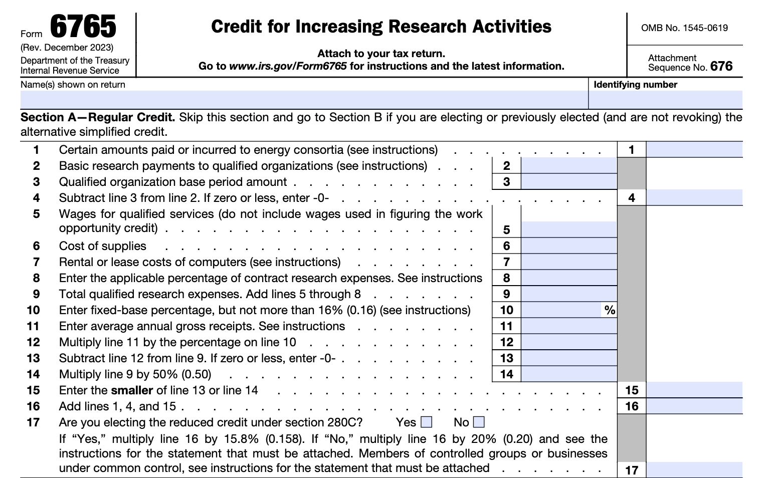 IRS Form 6765 for R&D Tax Credits: What It Is, How to File, and More ...