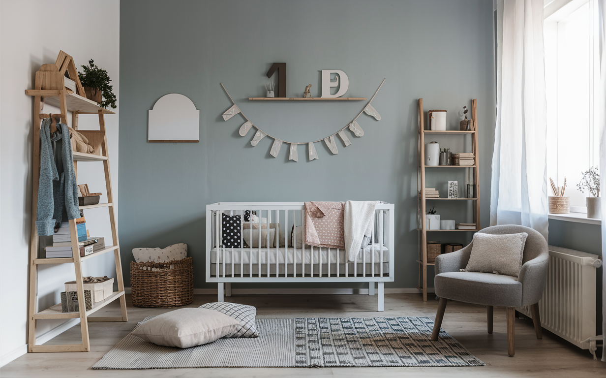 Estilo minimalista para decorar quarto de bebê