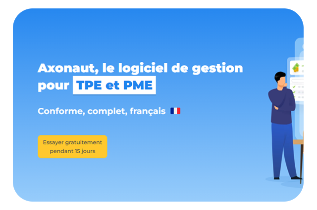 Capture d'écran logiciel comptabilité Axonaut