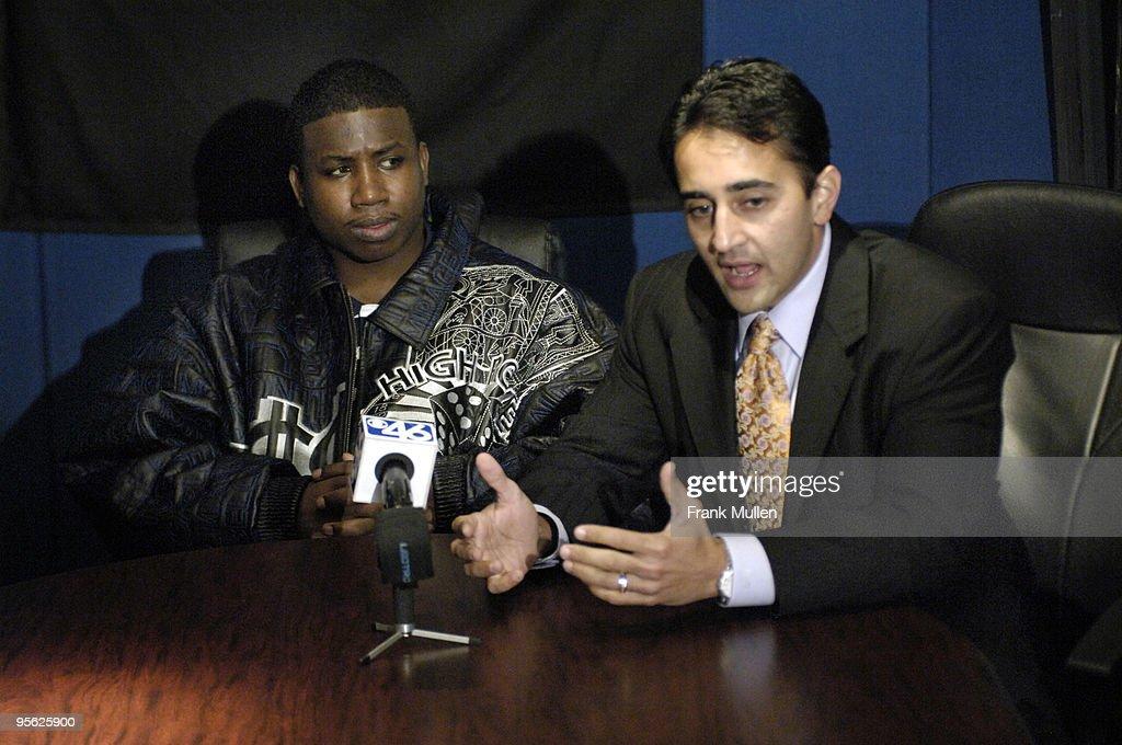 Gucci Mane and attorney Ash Joshi News Photo - Getty Images