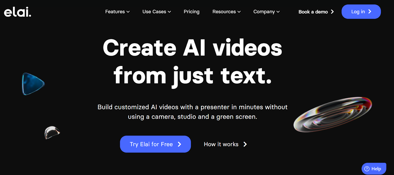 create high quality videos like youtube videos and training videos with this ai video maker 