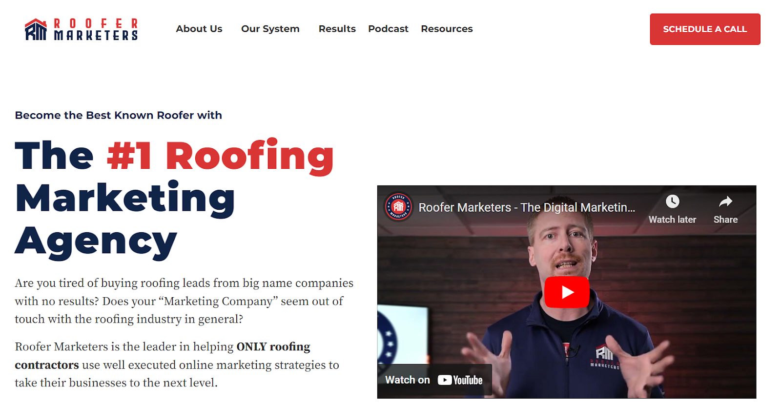 Roofer Marketers listed as one of the best SEO companies for Roofers