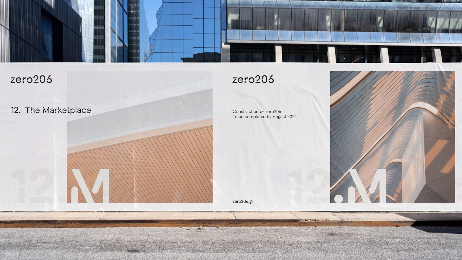 Artifact from the Revolutionizing Branding in Construction: Zero206's Visual Identity article on Abduzeedo