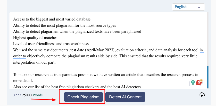 AI Plagiarism Checker