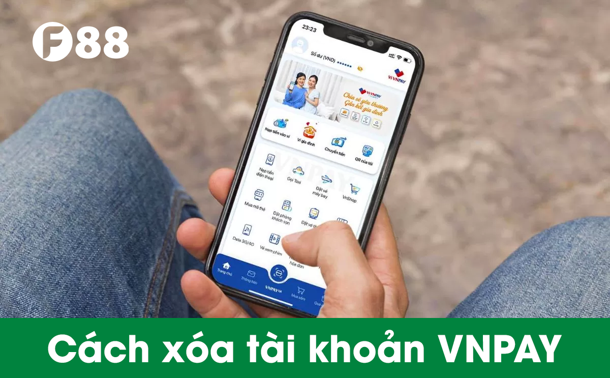 Xóa tài khoản VNPay