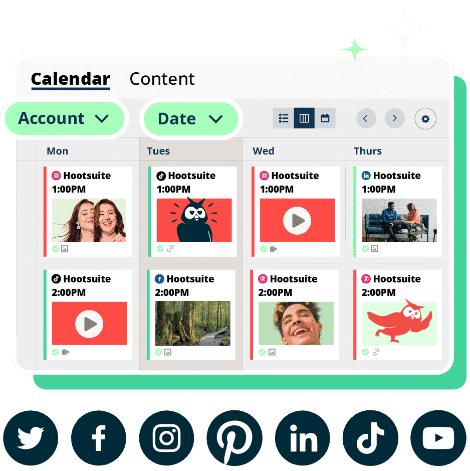 Hootsuite's Scheduling & Publishing Features