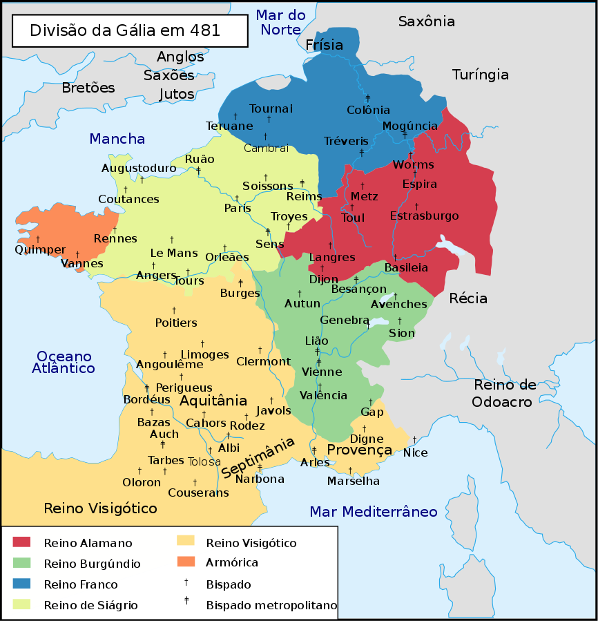 Come chiamavano i romani la Francia di oggi?