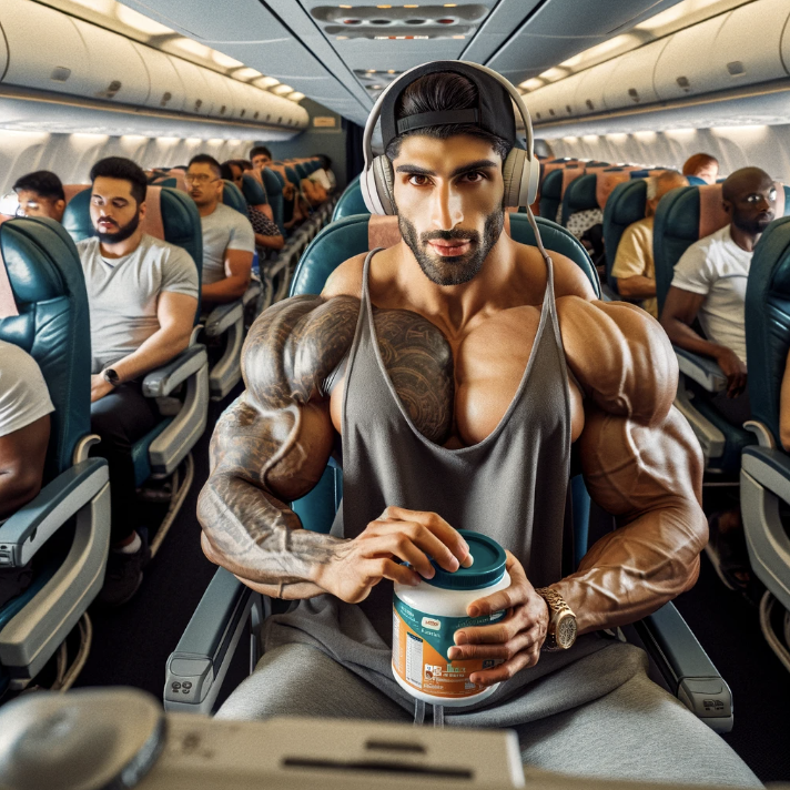 Can You Take Pre Workout on a Plane? (Gains In The Sky?)