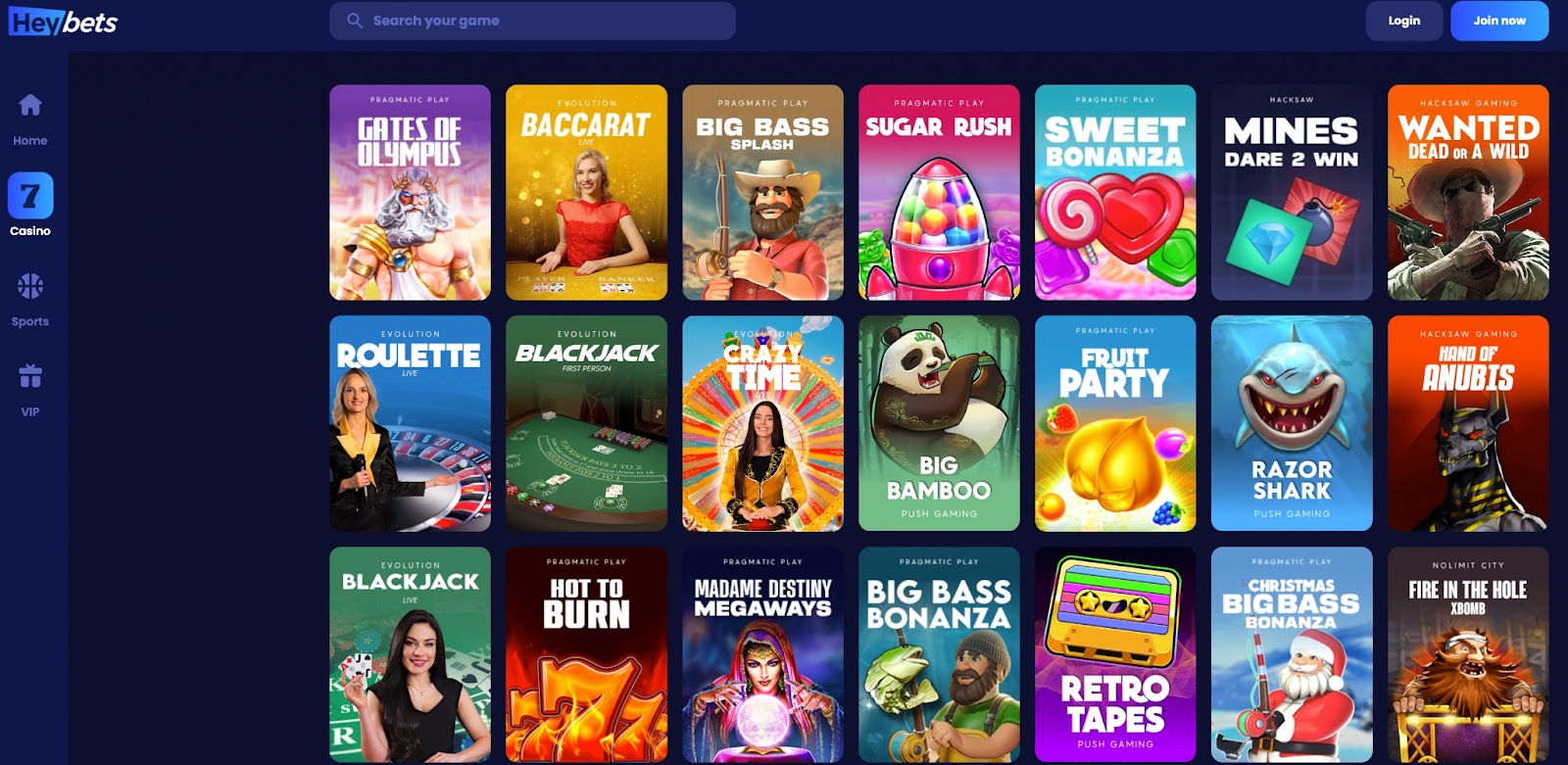 Su Heybets sono disponibili i più famosi giochi del tavolo verde ed è possibile pagare con le criptovalute più diffuse