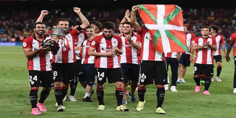 CLB bóng đá Athletic Bilbao chưa bao giờ xuống hạng