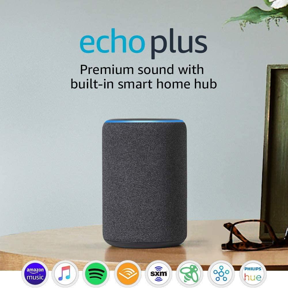 Amazon Echo Plus (2nd Gen) - Premium sound with built-in smart home hub -  OhMyMi Malaysia - Xiaomi Roborock Amazfit Mi