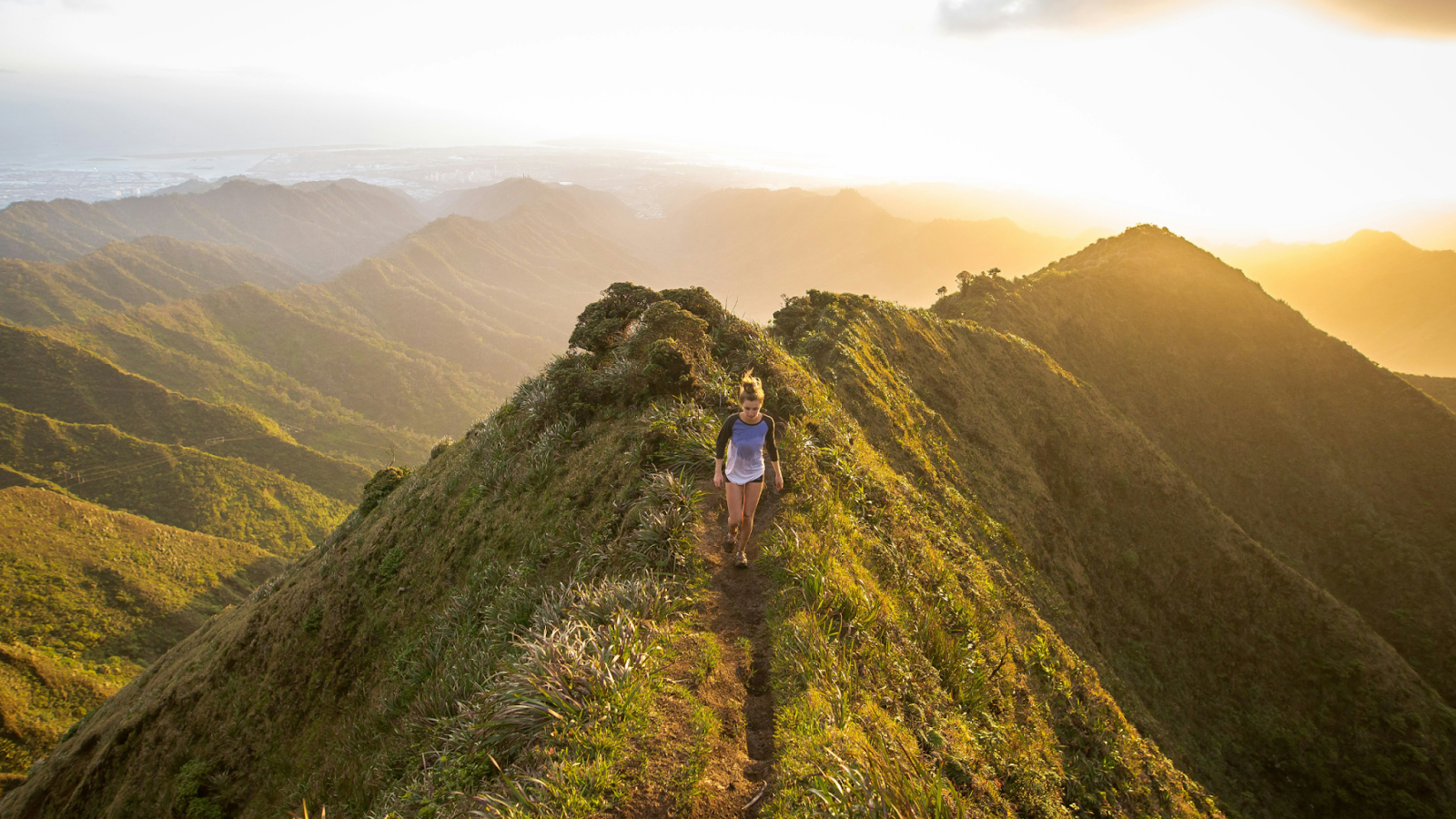 A guest on a hiking journey