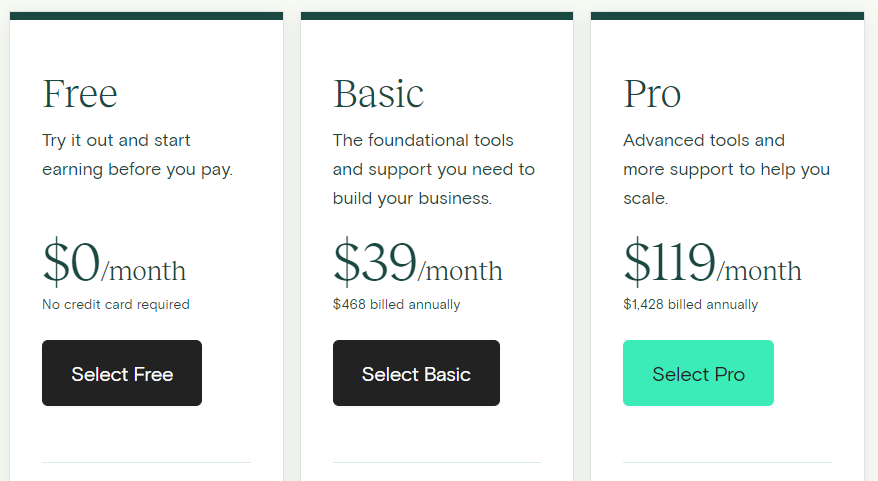 Teaching a Course Online Teachable Pricing Plans