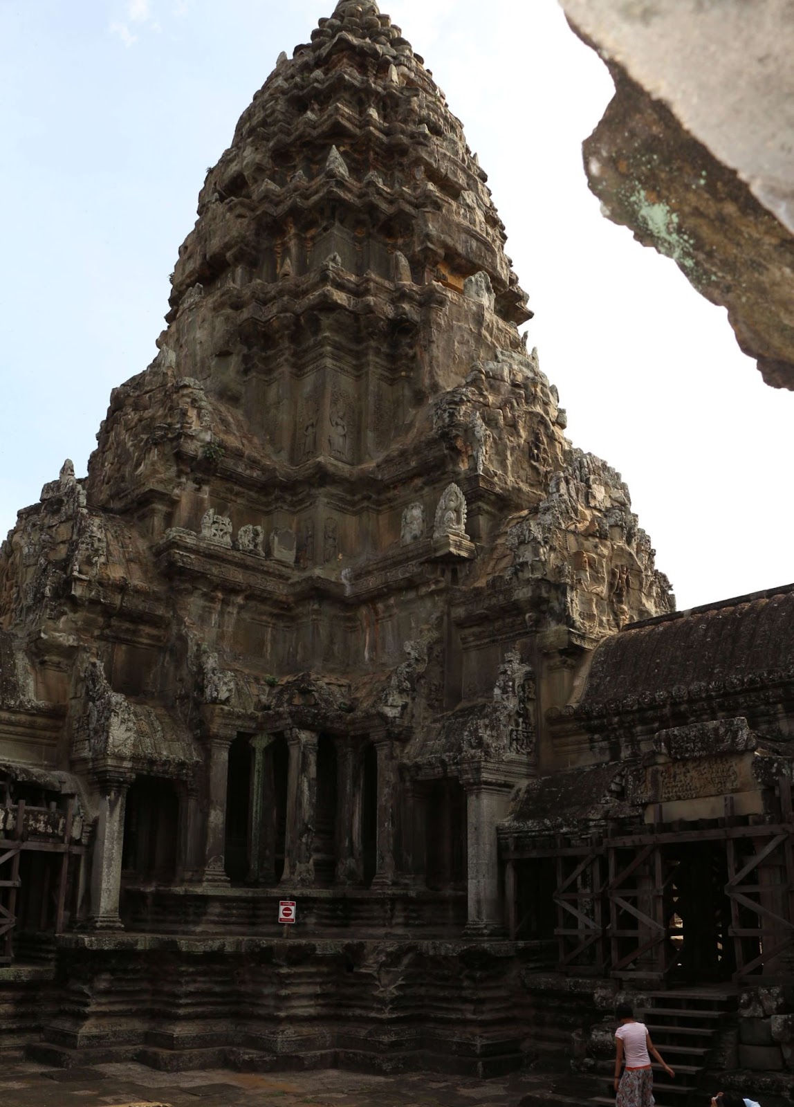 reasons to visit Angkor Wat. This is one of the many towers within the complex. 