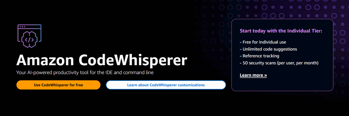 Amazon CodeWhisperer – Seamless integration with AWS ecosystem