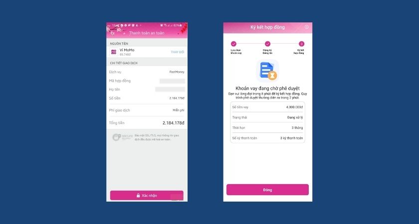 Tất toán trước hạn Fast Money