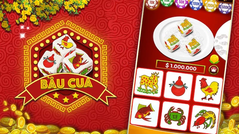 Luật chơi bầu cua C54 đơn giản
