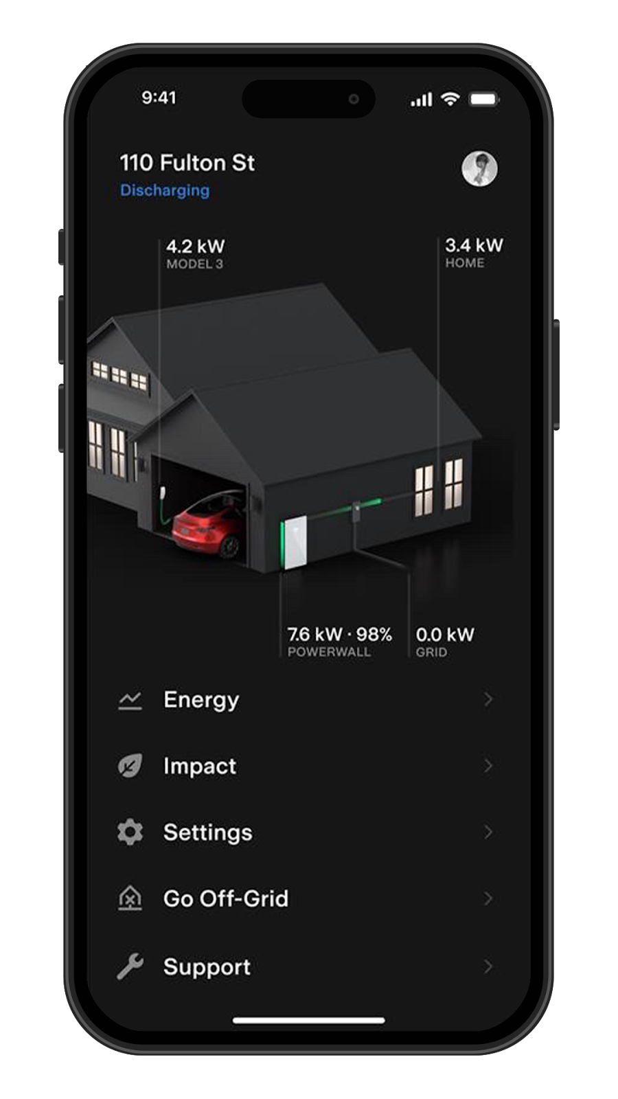 Tesla Powerwall 3 App