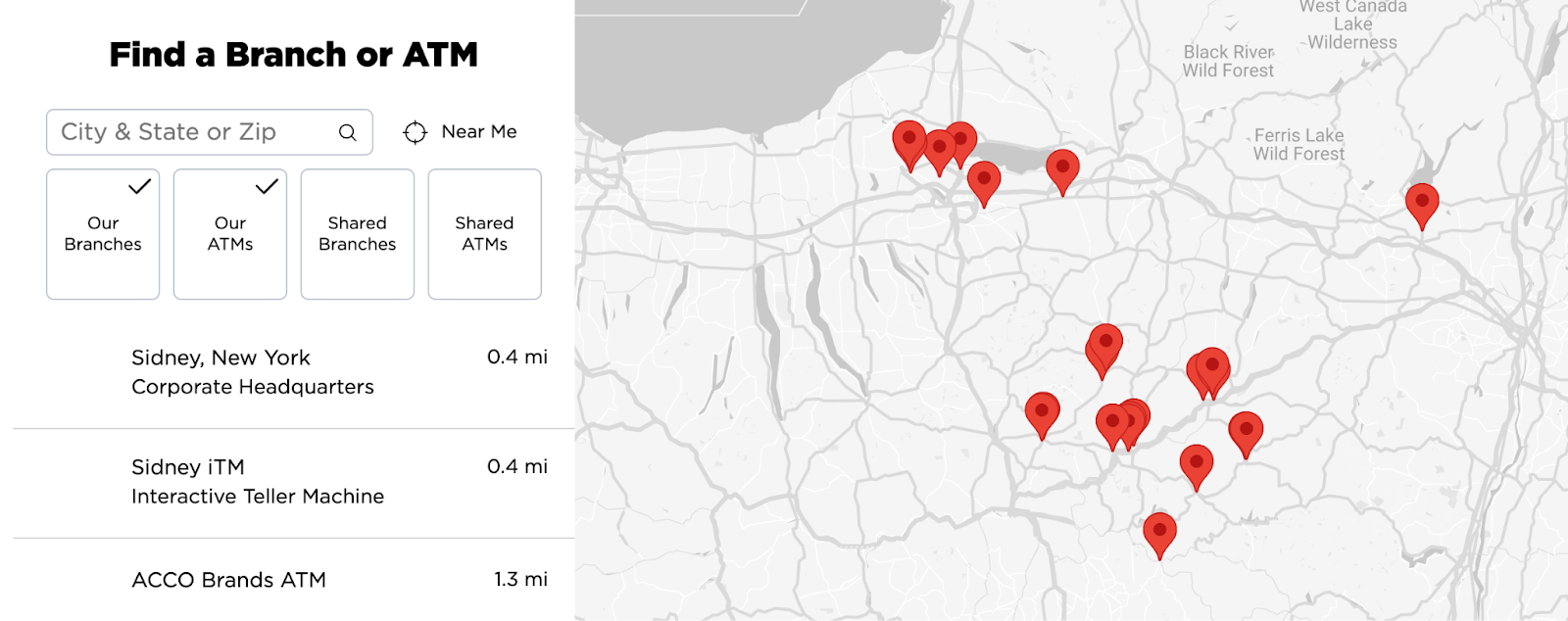 sidney federal credit union locations