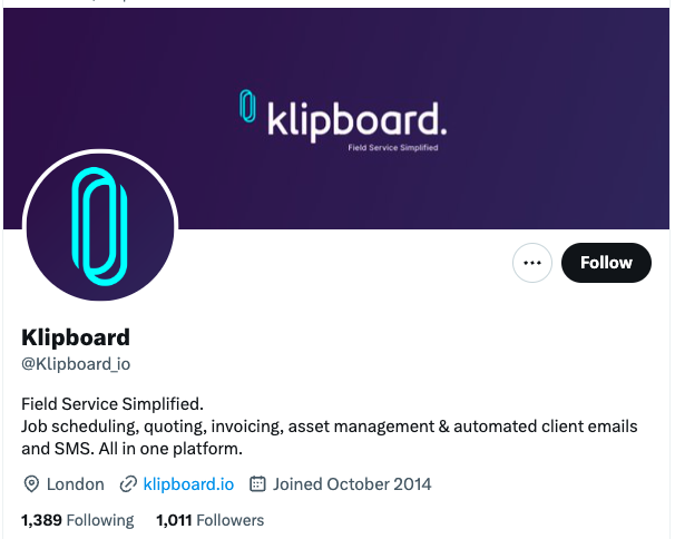 Draven McConville of Klipboard.io uses Twitter for sales.>