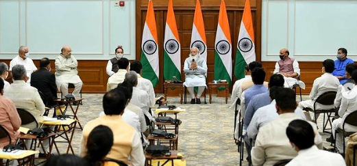 PM Modi Meeting in House