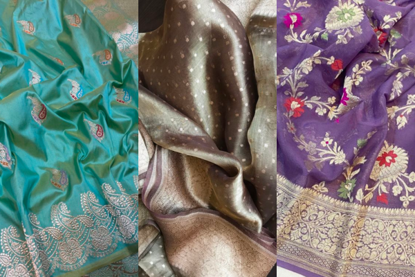 Different types of Banarasi silk sarees