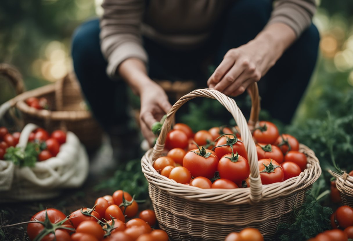 Caring for Mushroom Basket Tomato