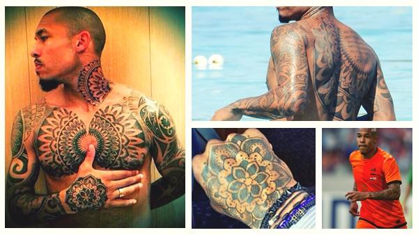 ไนเจล เดอ ยอง รอยสักแห่งนักรบ - kaepertat