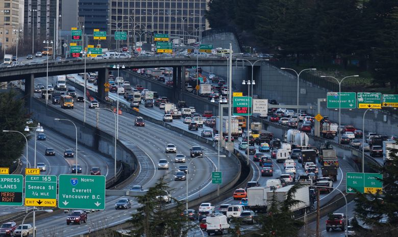 Seattle is seeing less post-pandemic car traffic than other big cities |  The Seattle Times