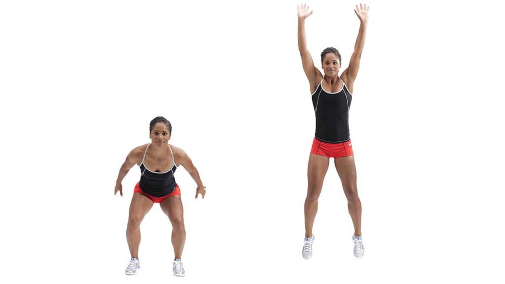 Strength Training - Explosive Jump Squats