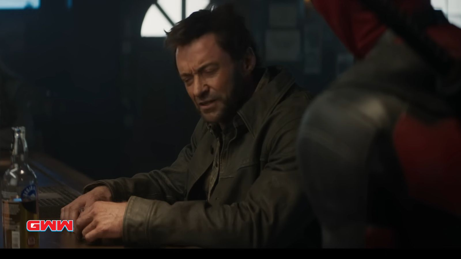 Actor Hugh Jackman in a scene from Deadpool 3 trailer