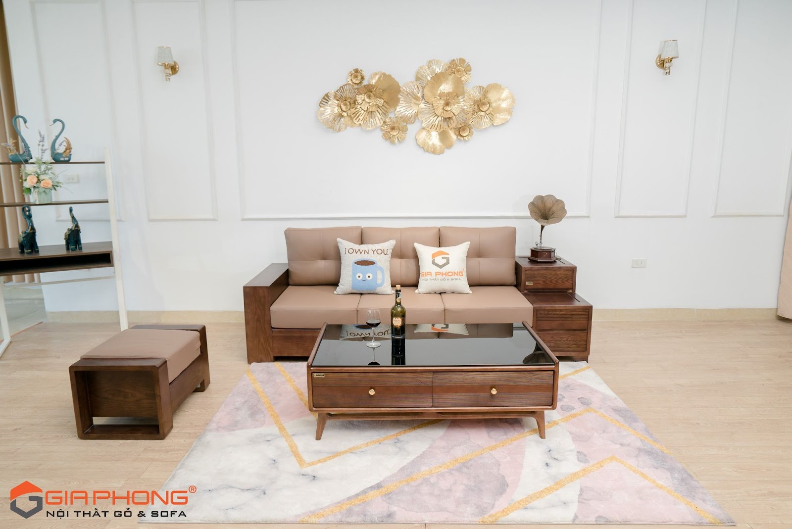 Cách chọn ghế sofa gỗ nhỏ gọn, hiện đại cho phòng khách