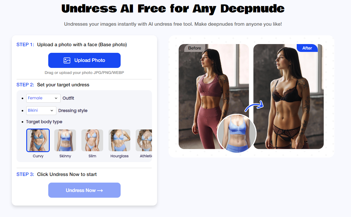 MioCreate - Free Undress AI Maker to Undress Anyone