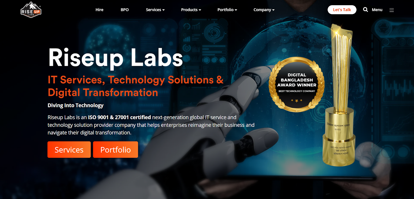 Riseup labs is a good software company in Bangladesh