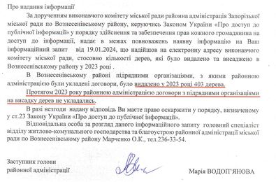 У Запоріжжі планують вирубку дерев в Парку Перемоги: екоактивісти б’ють на сполох (ФОТО)