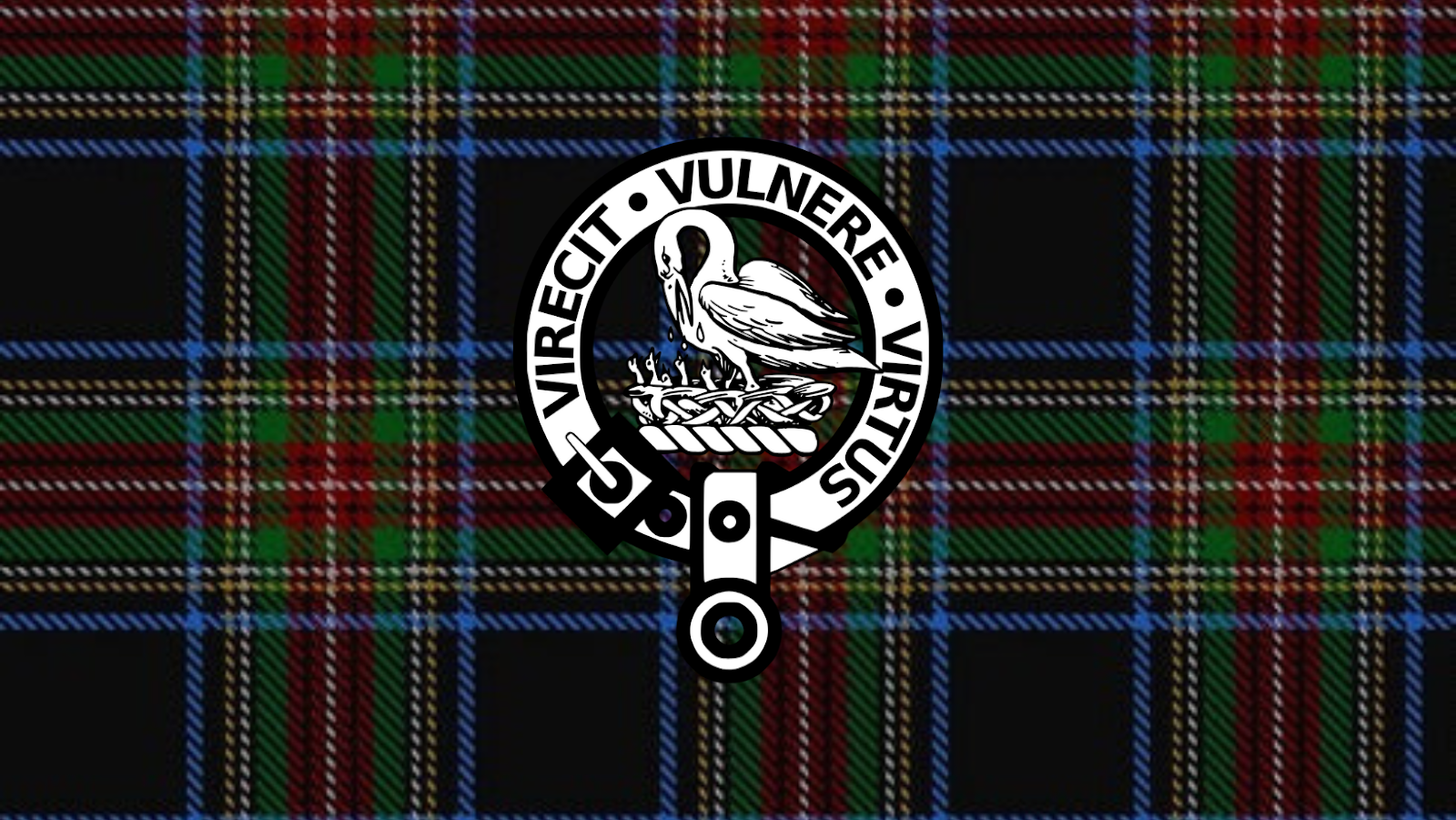 black stewart tartan