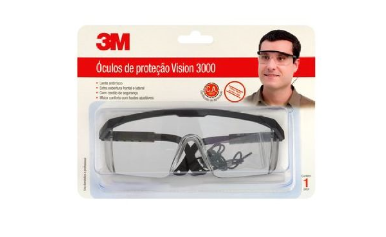 Óculos de Proteção com Cordão Vision 3M