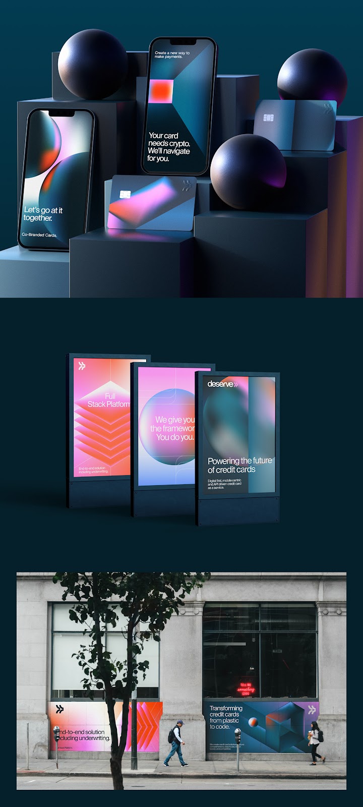 3D abstract branding  gradient graphic design  ILLUSTRATION  logo Render UI visual identity