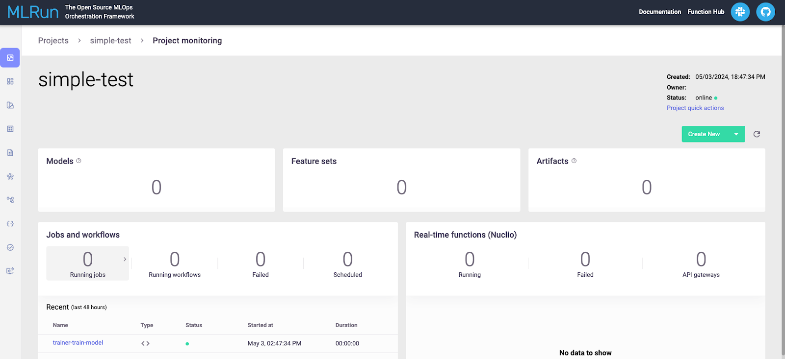 Setting Up A Development Machine with MLRun and MinIO