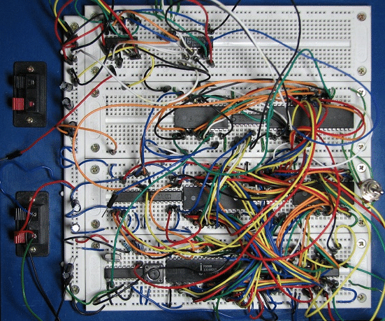 complex breadboard connections