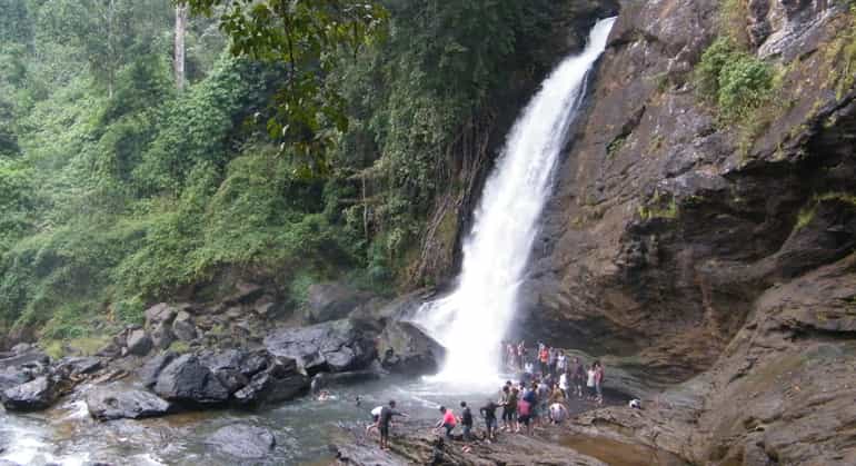 Sentinel Rock Waterfall