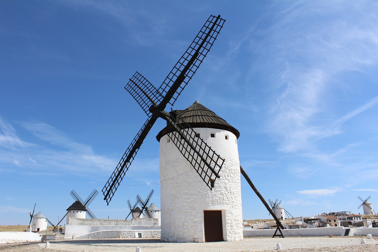Free Windmill Cryptana Field photo and picture