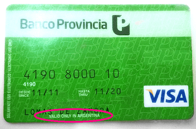 tarjeta prex argentina internacional vs otras tarjetas